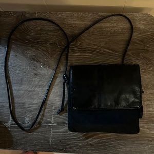 Black hobo purse